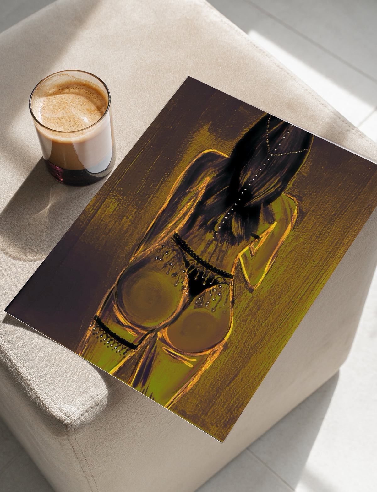 Sensual Nude Women Art Print | Figurative