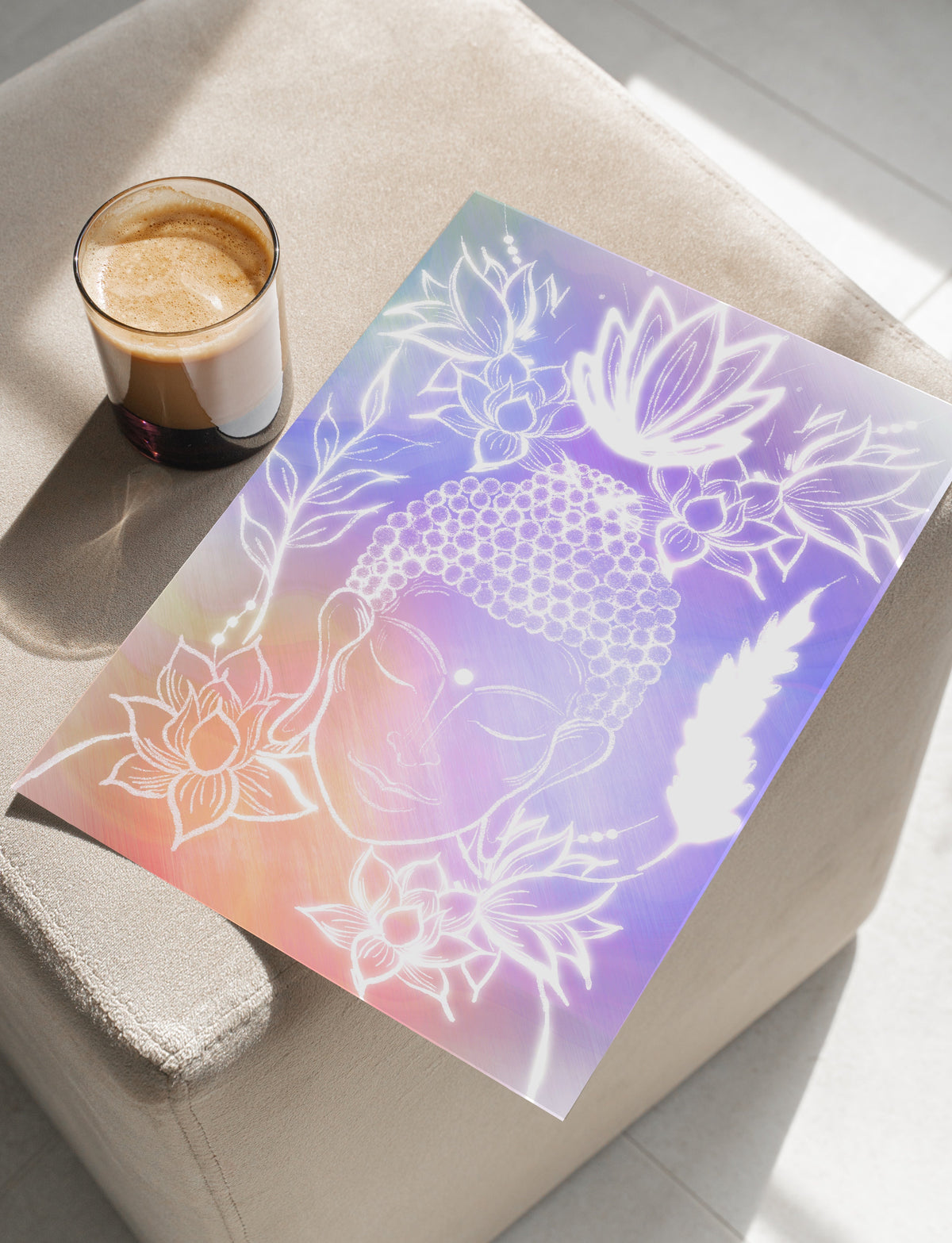 Buddha art print