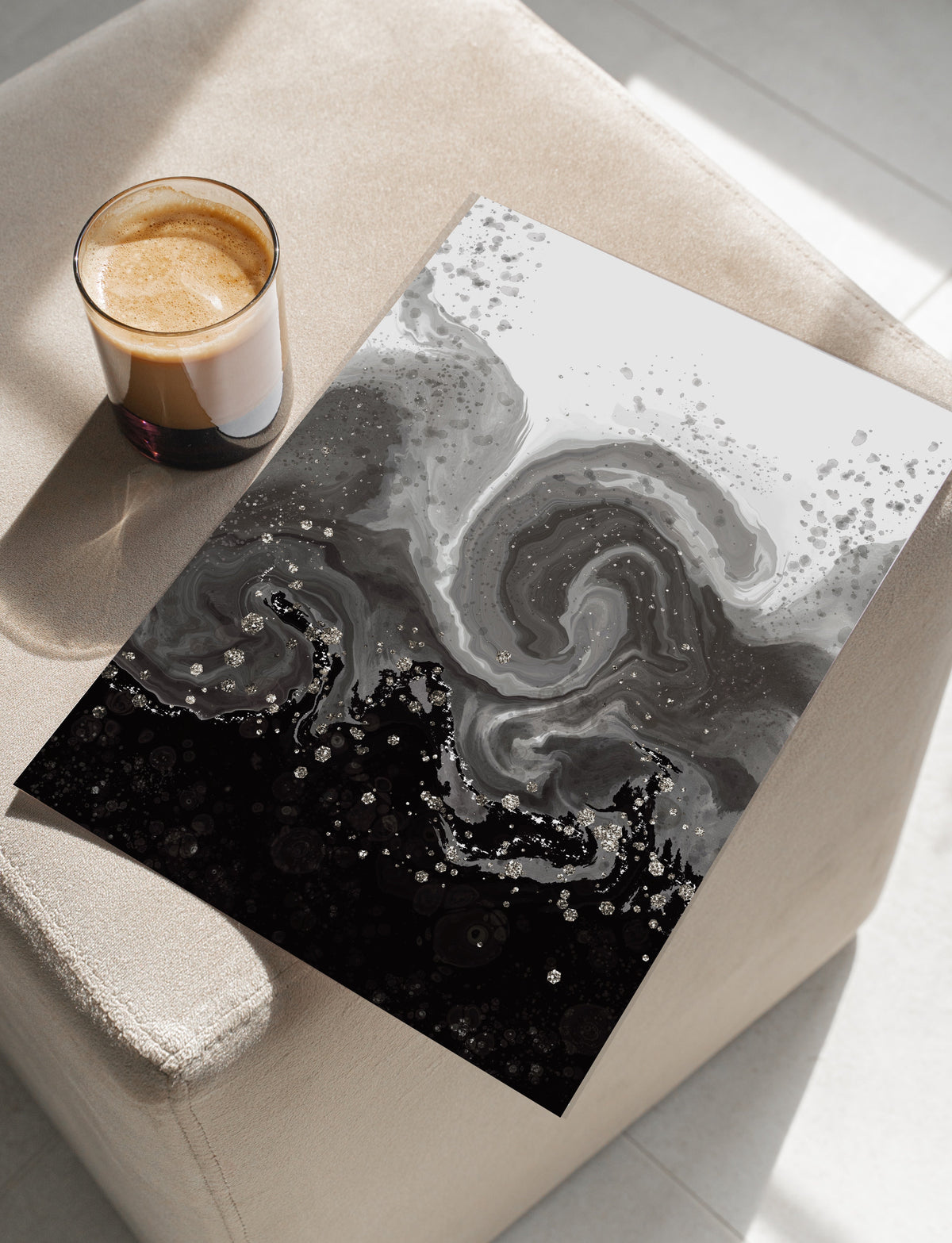 Abstract Coastal Art Prints | Spiritual Wall Art | Set of Two