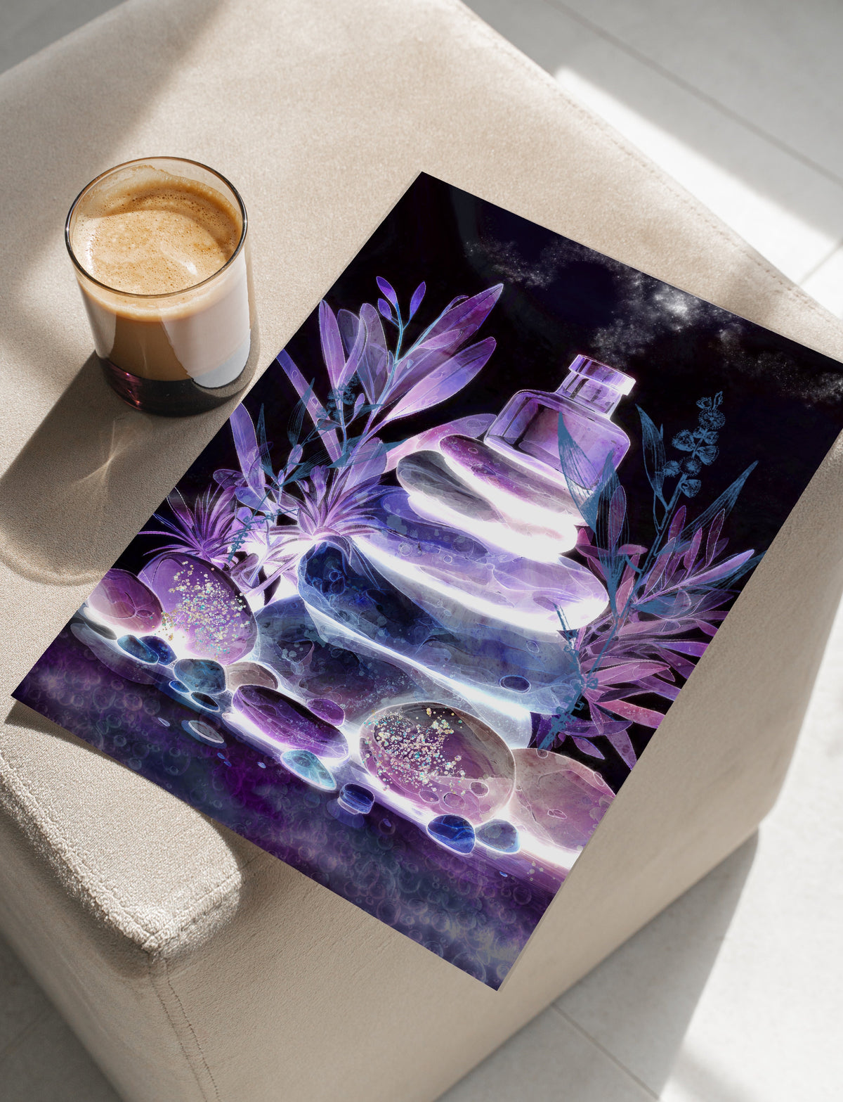 Balancing Stones Art Print | Serenity Wall Art