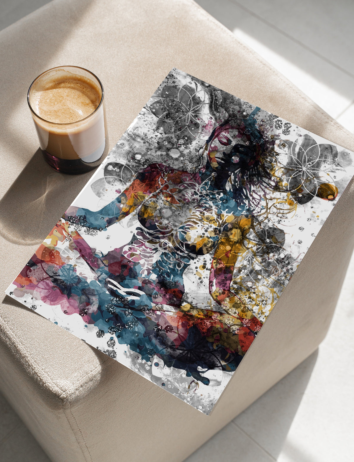 Meditation Art Print | Yoga | Spiritual Wall Art