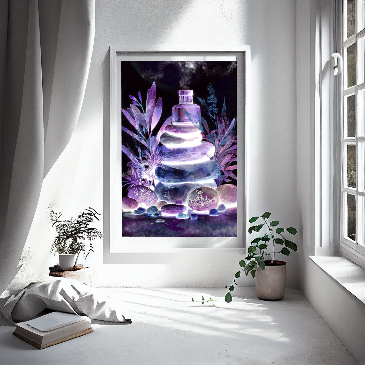 Balancing Stones Art Print | Set of Three | Serenity Wall Art