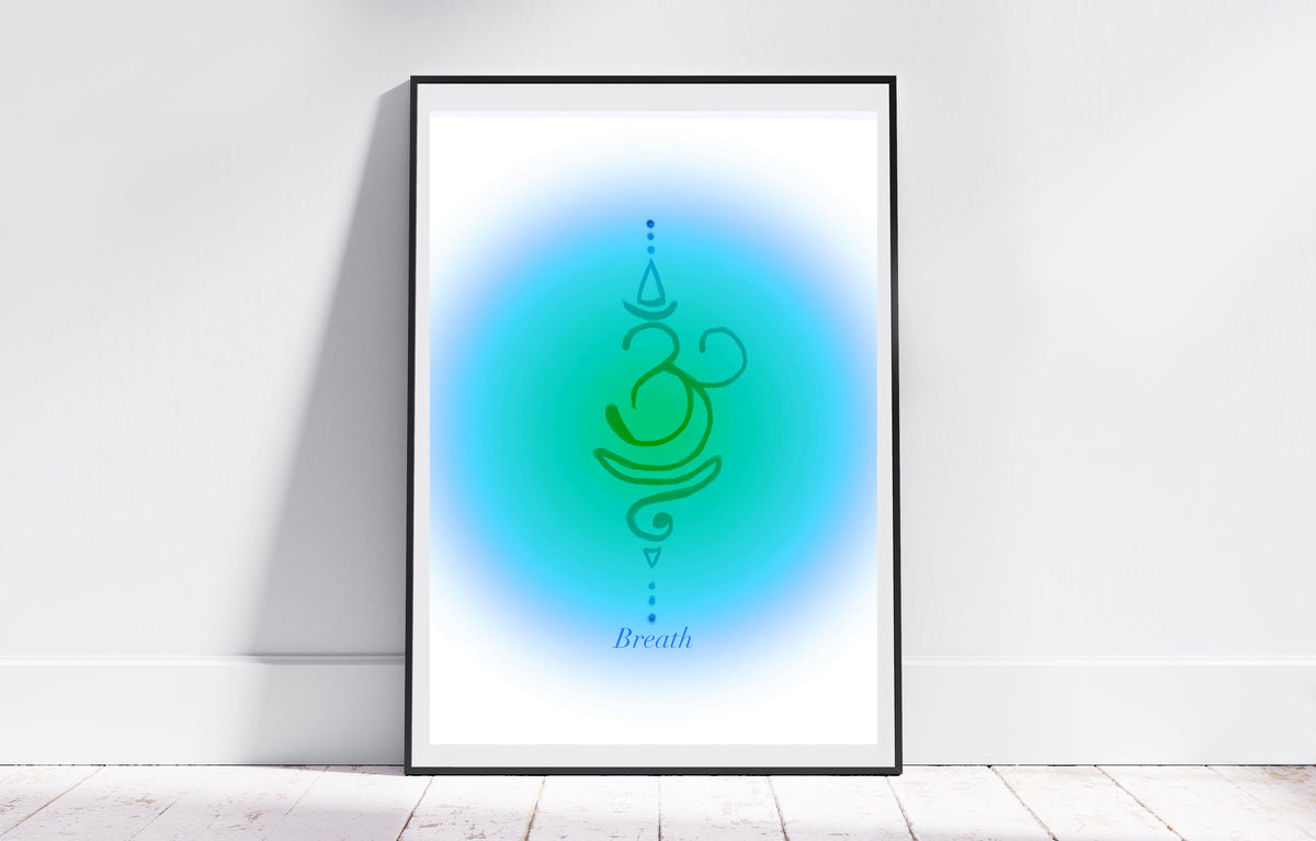 Angelic symbols art prints set, Zibu wall art