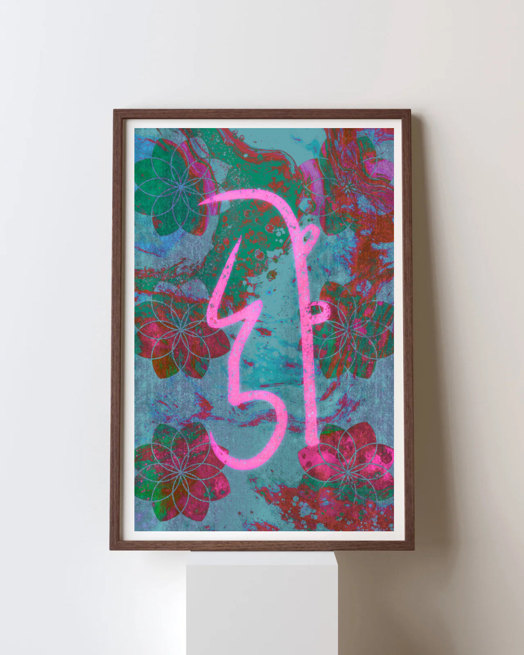 Reiki Symbol Art Print | Healing Wall Art | Set of Four