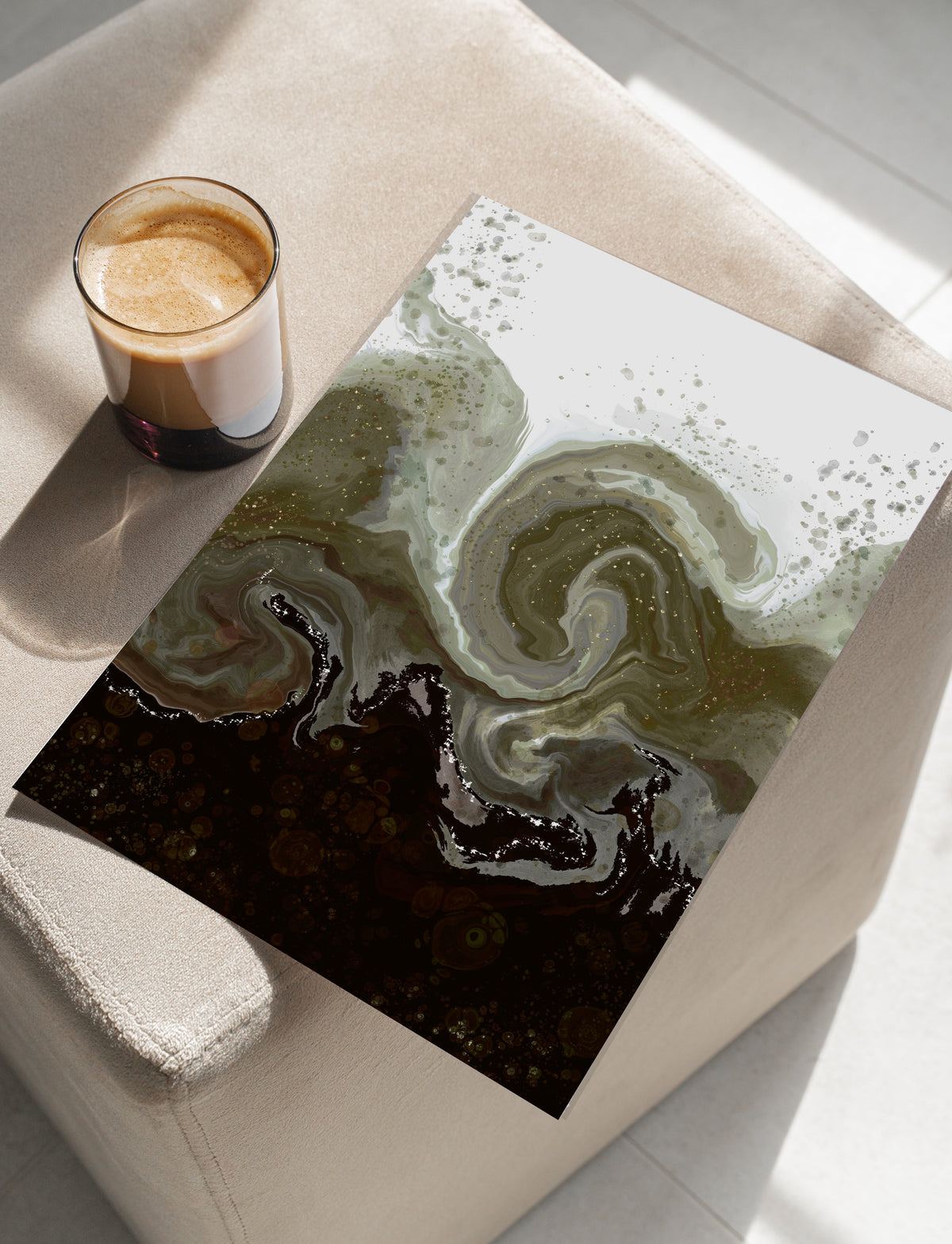 Abstract Coastal Art Prints | Spiritual Wall Art | Set of Three