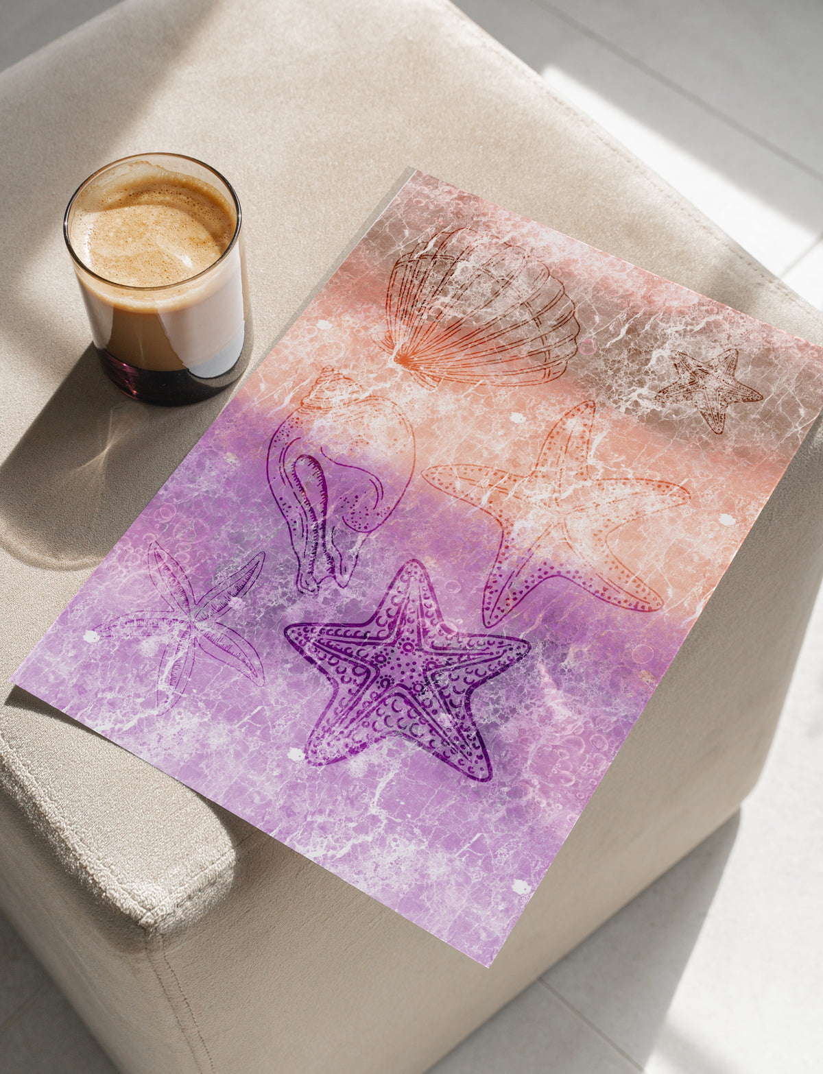 Coastal Art Prints | Spiritual Wall Art | Set of Two