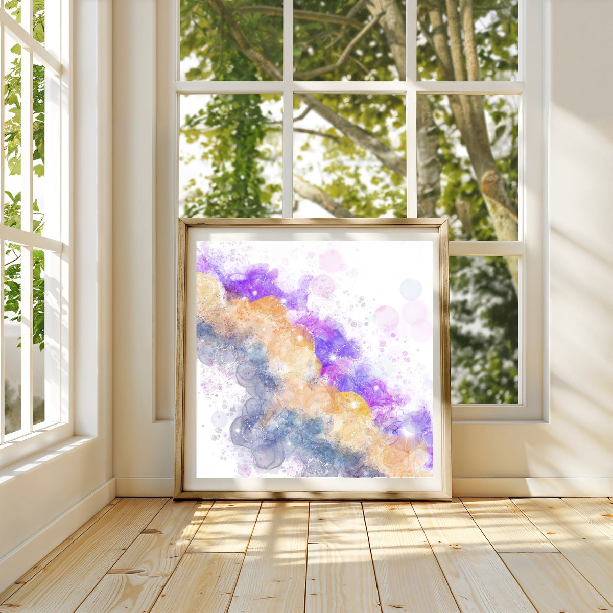 Abstract art print, spiritual wall art