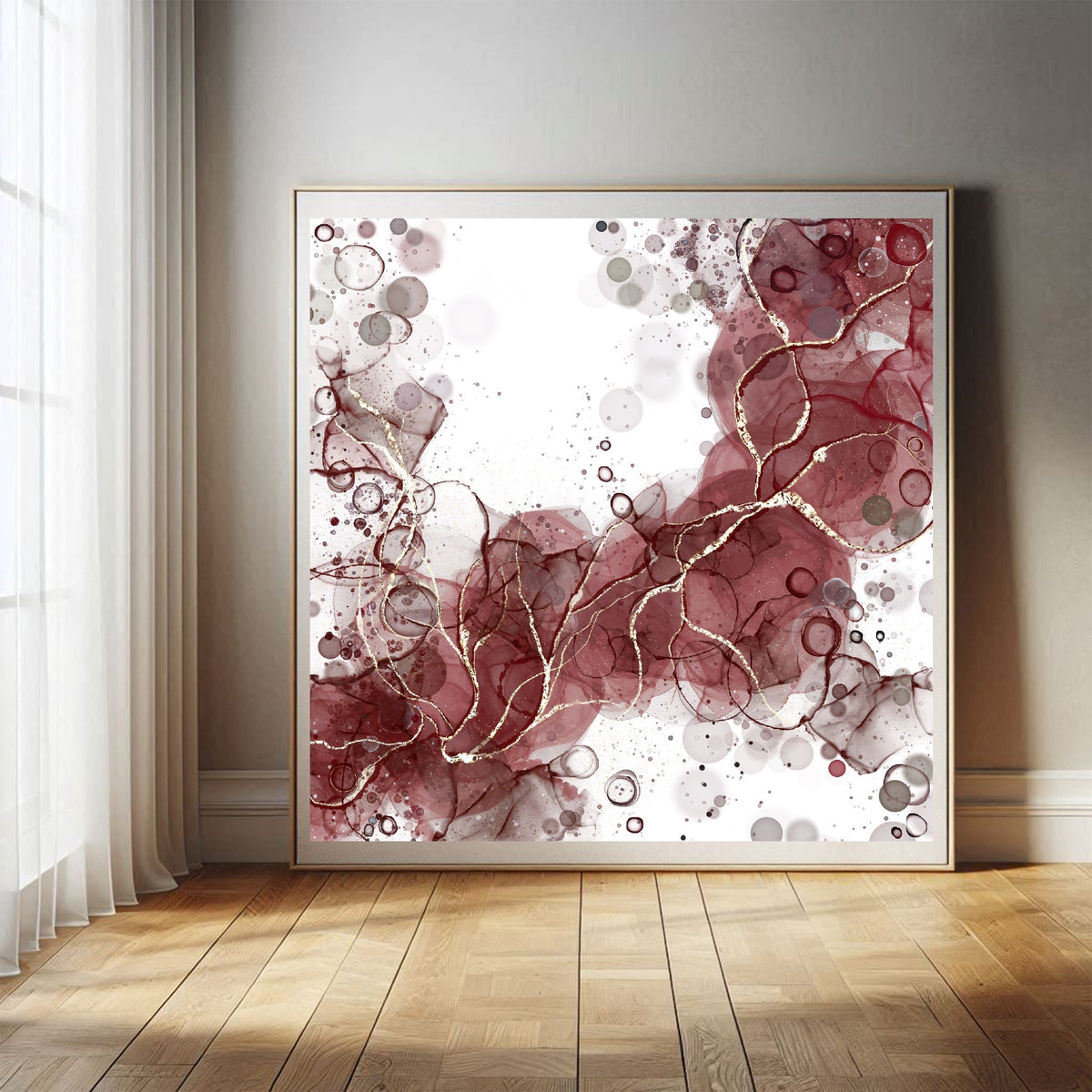 Abstract art print, spiritual wall art