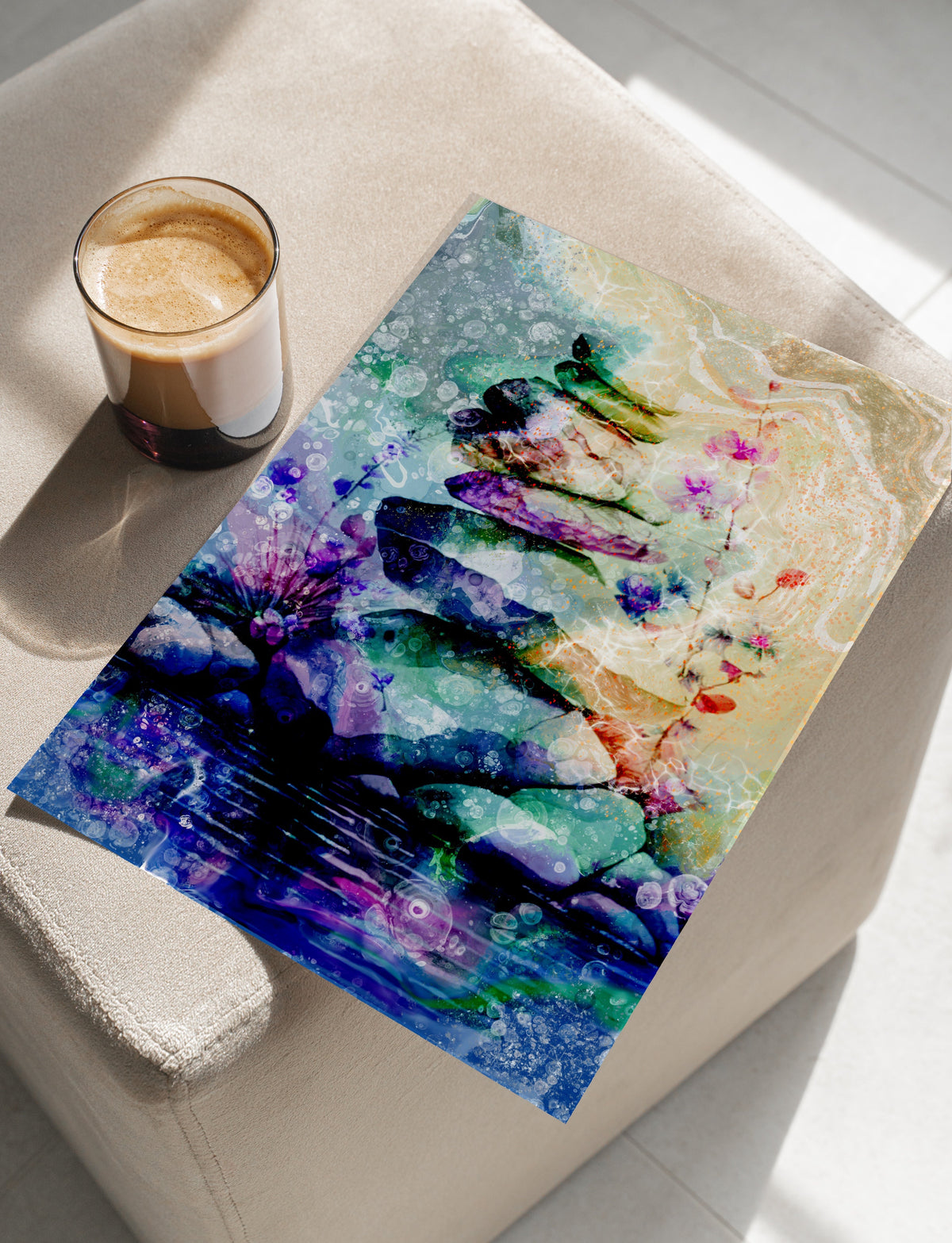 Balancing Stones Art Print | Serenity Wall Art