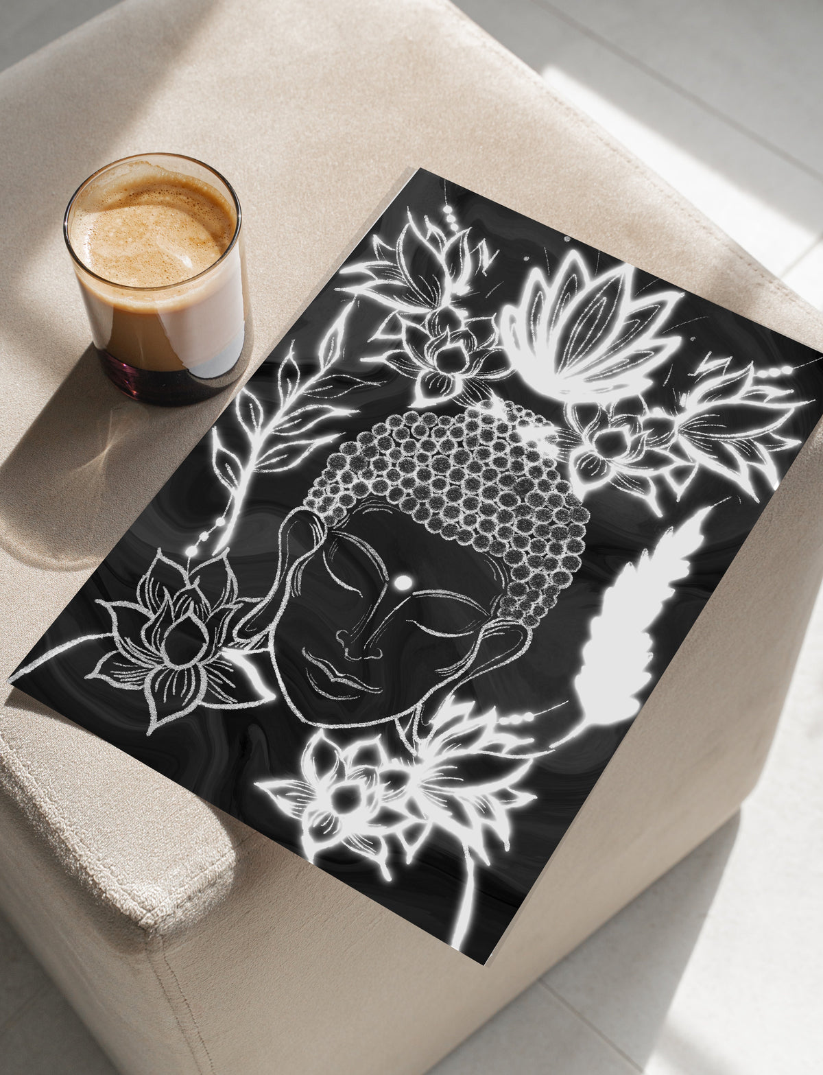 Buddha art print