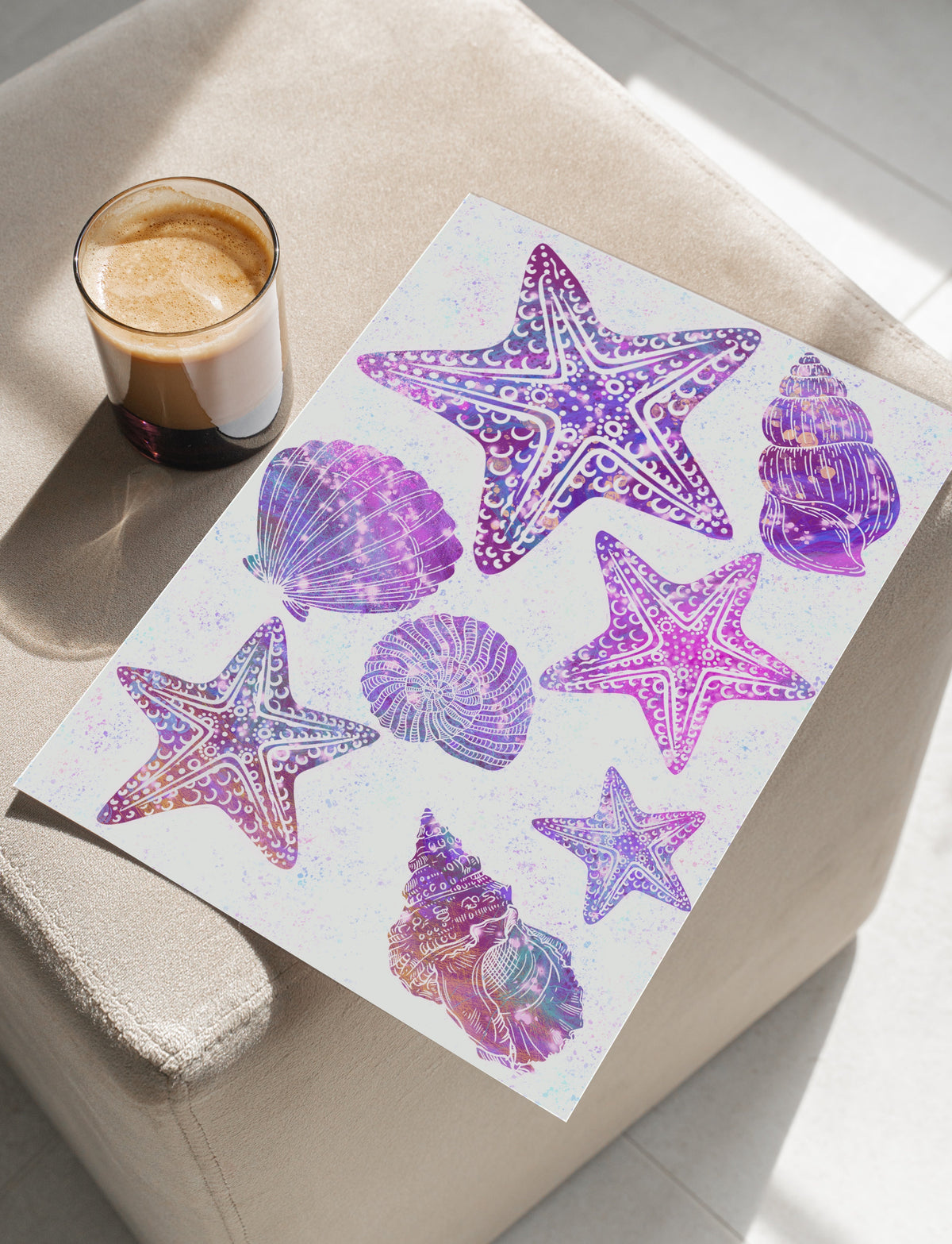 Coastal Art Prints | Spiritual Wall Art | Set of Three