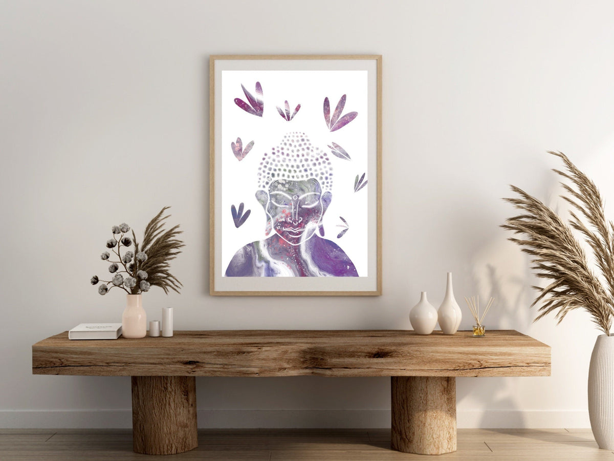 Buddha art print