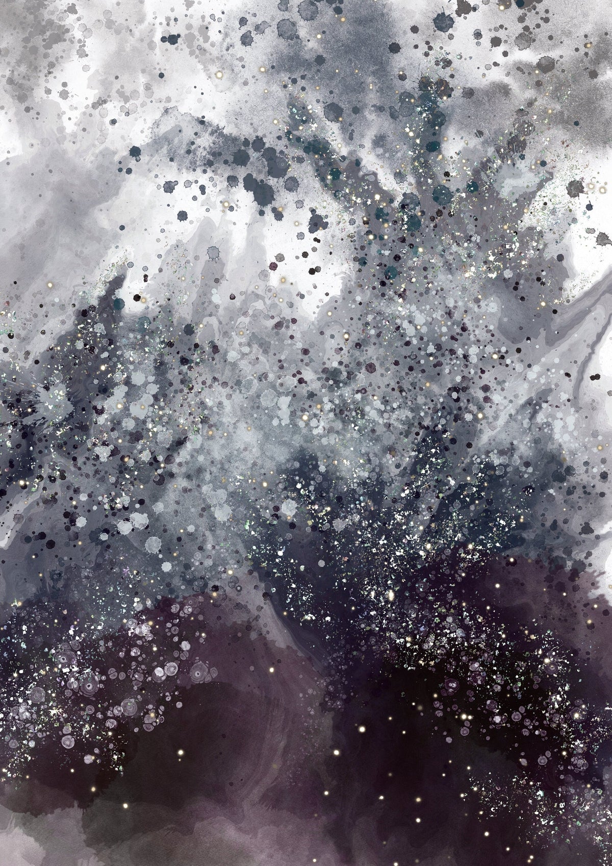 Abstract coastal art prints
