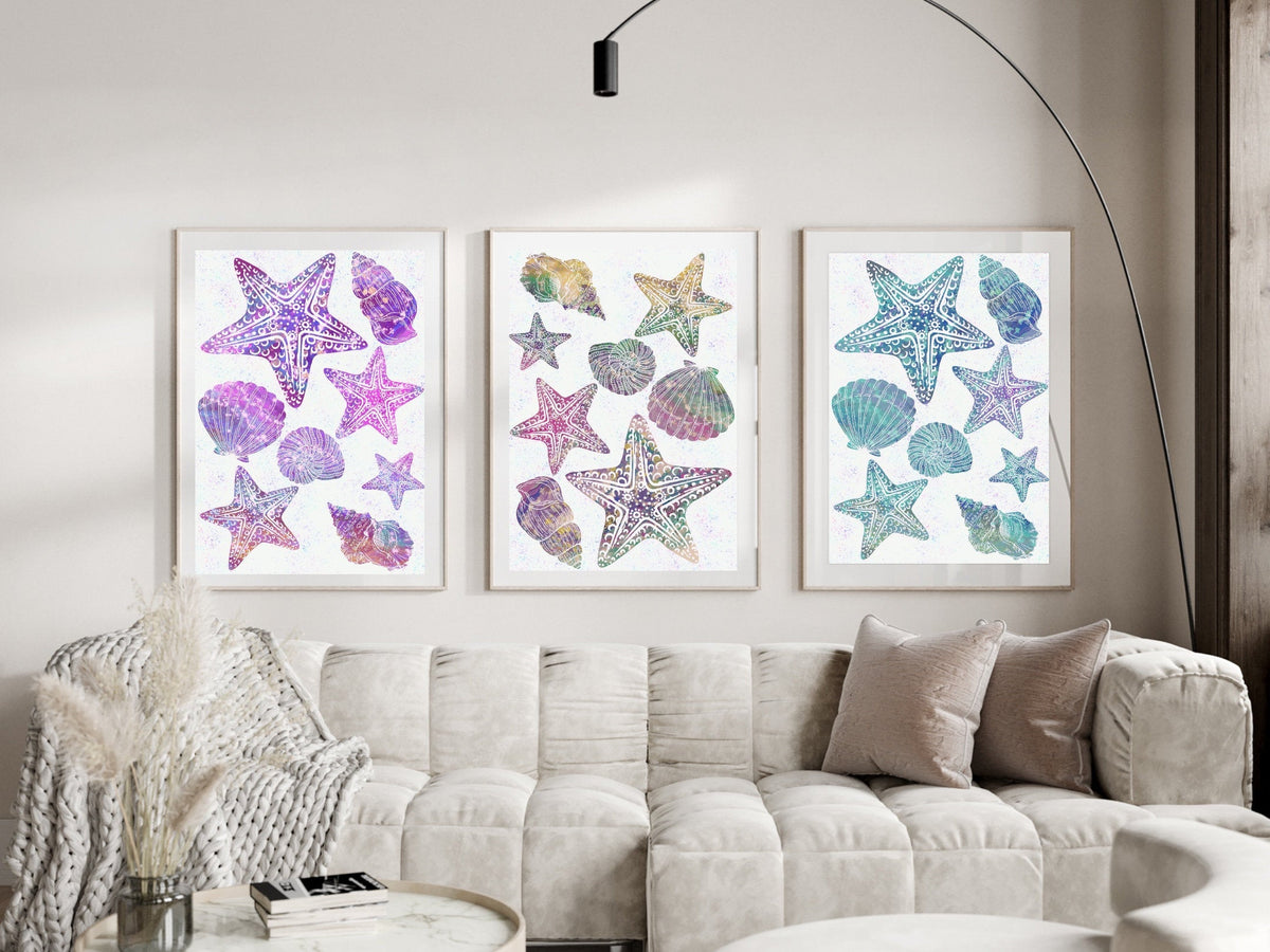 Coastal art print
