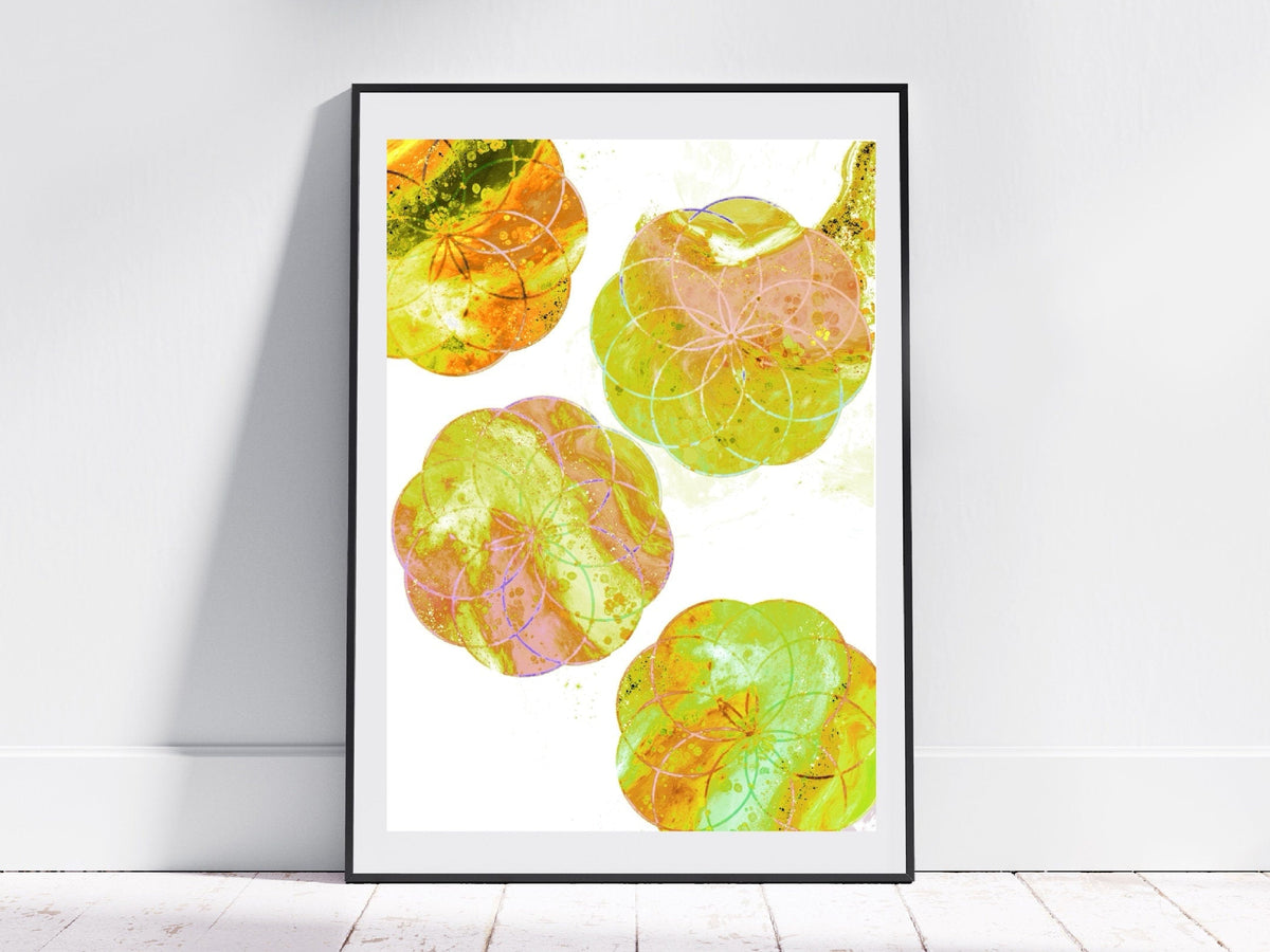 Sacred geometry art print