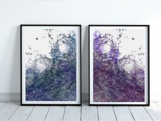 Abstract Coastal Art Prints