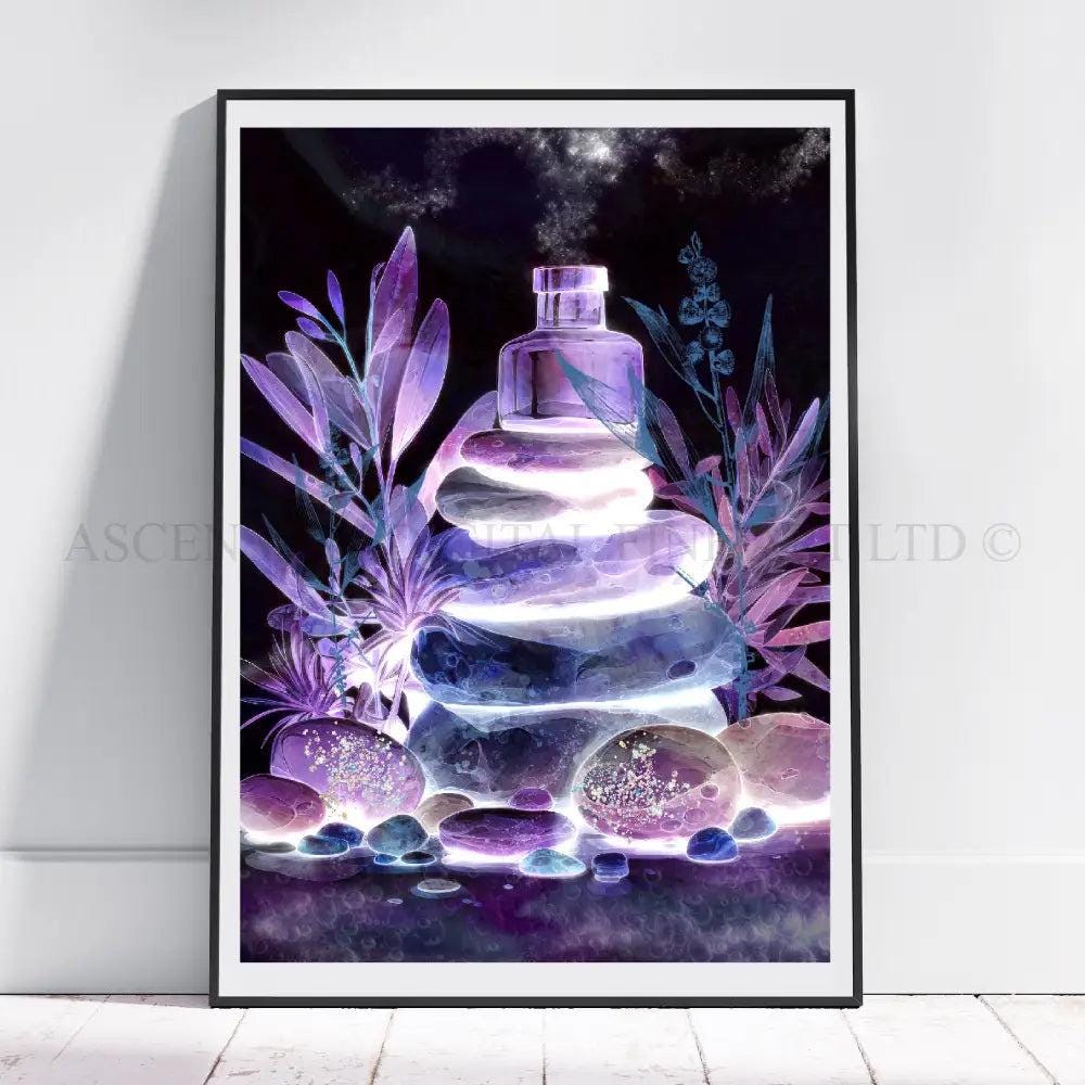 Balancing stones art print | Serenity Wall Art