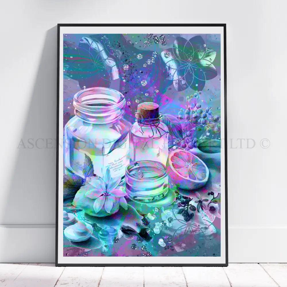 Apothecary Art Print | Wellness Wall Art
