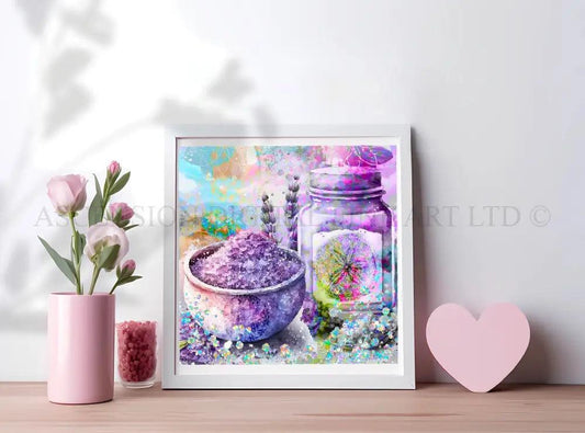 Apothecary Art Print | Wellness Wall Art