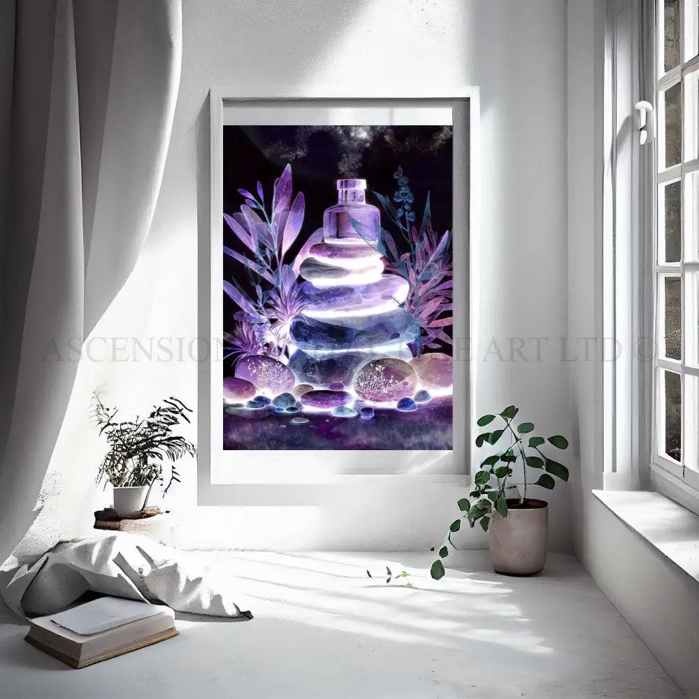 Balancing stones art print | Serenity Wall Art
