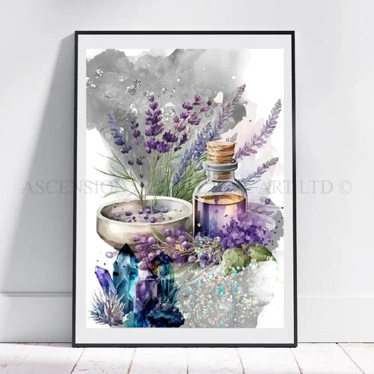 Apothecary Art Print | Wellness Wall Art