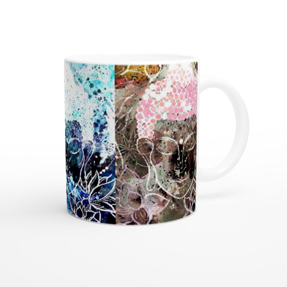 11oz Ceramic Mug Ceramic White