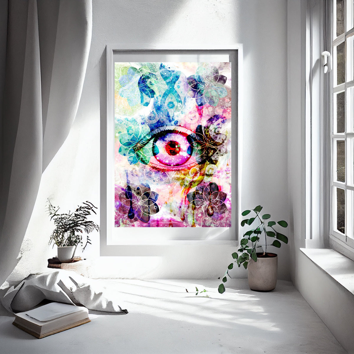 Meditation art prints, meditation wall art