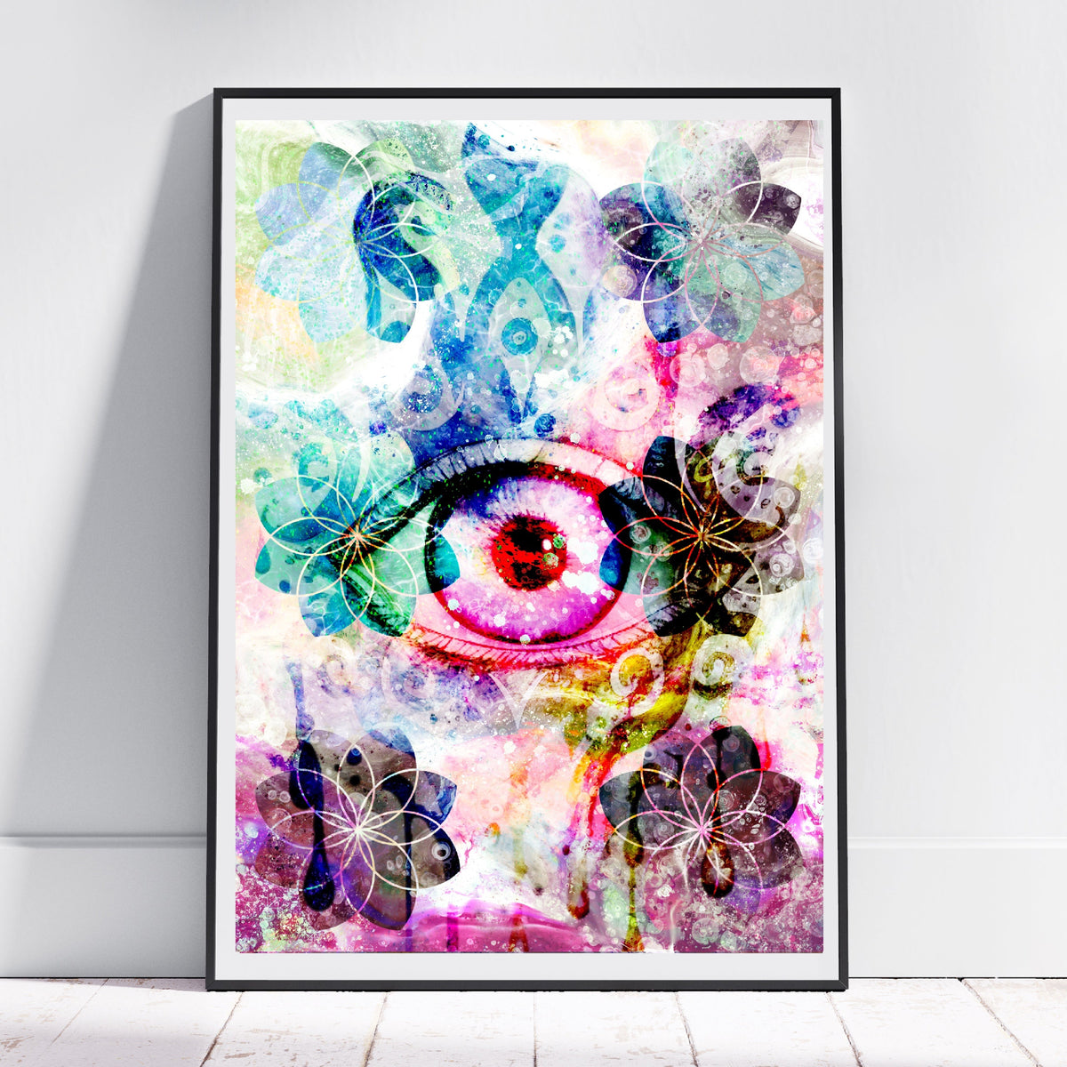 Meditation art prints, meditation wall art