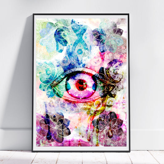 Meditation art prints, meditation wall art